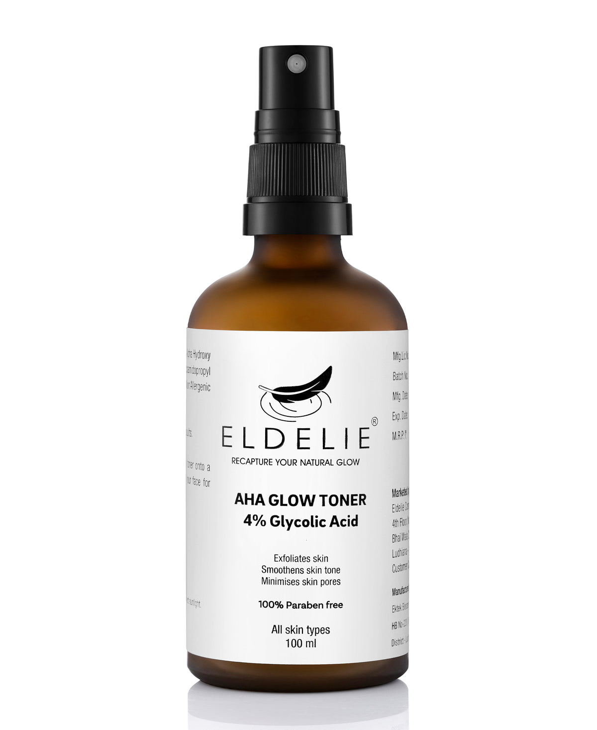 Eldelie 4% Glycolic Acid Clarifying Toner